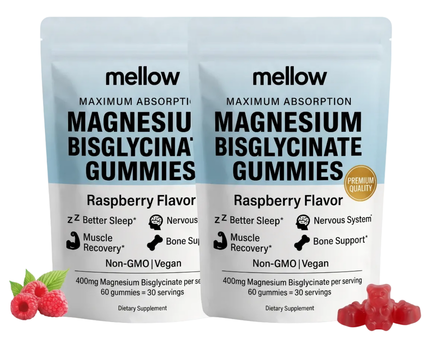 Mellowvitals Magnesium Bisglycinate Gummies