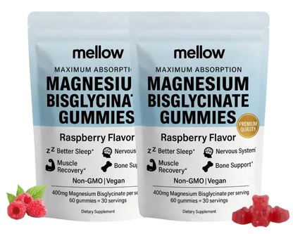 Mellowvitals Magnesium Bisglycinate Gummies
